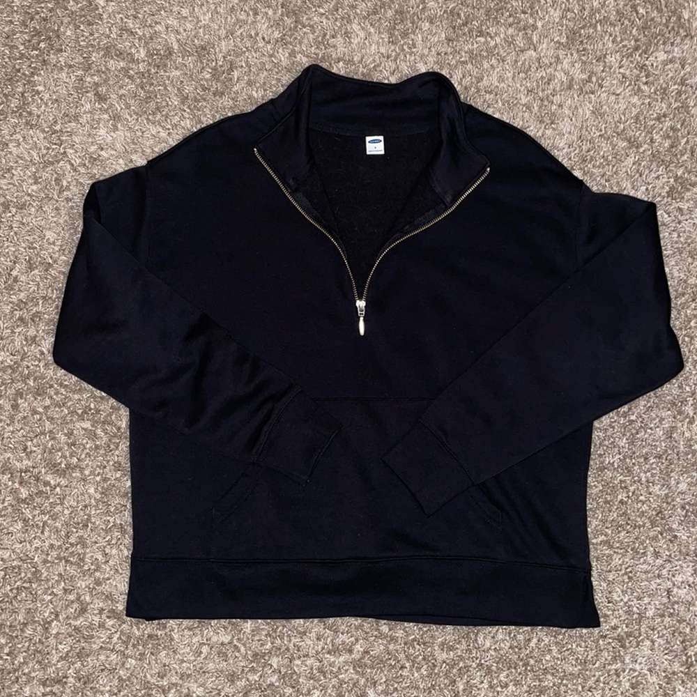 Black 3/4 zip